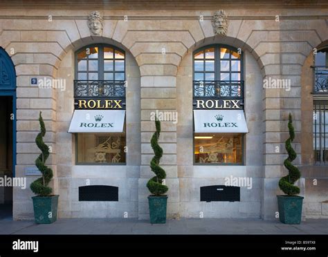 Rolex shop in Paris